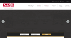 Desktop Screenshot of capitalapartmentsprague.com